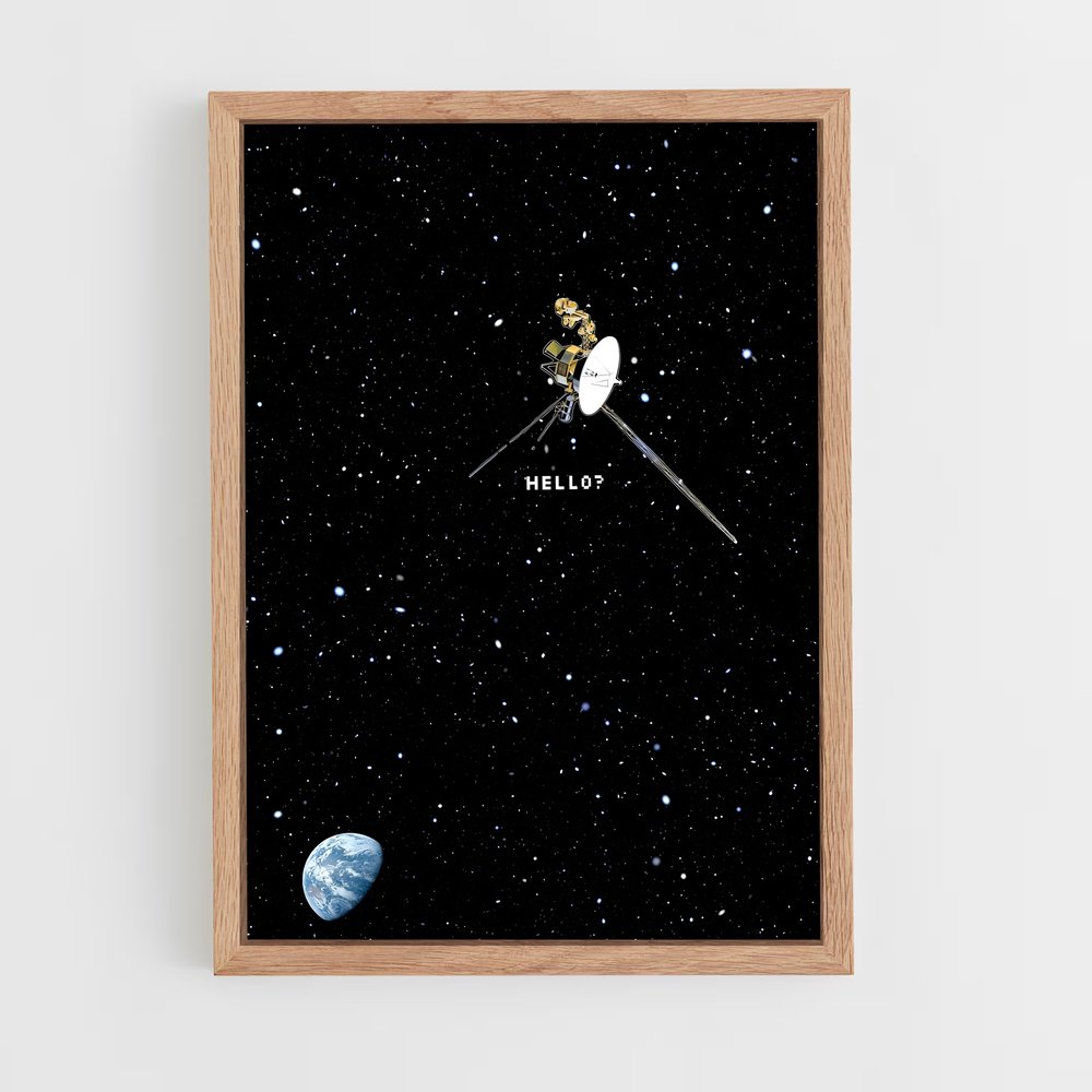 Poster Voyage fantastique – affiche Missions spatiales (vue 4)